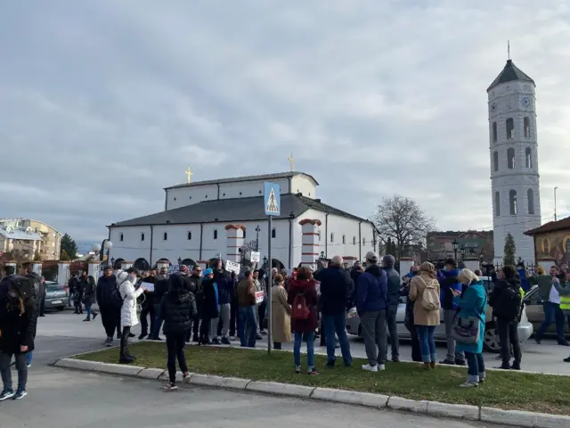 Demonstranti u Vranju