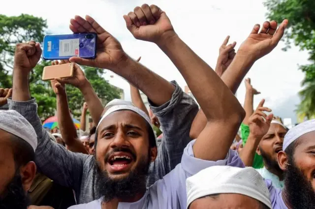 मुसलमानों का प्रदर्शन