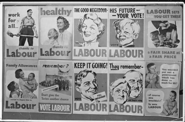 Лейбористські плакати 1950 року