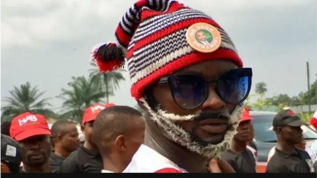 Ọkan lara awọn alatilẹyin Gomina Ipinlẹ Akwa Ibom