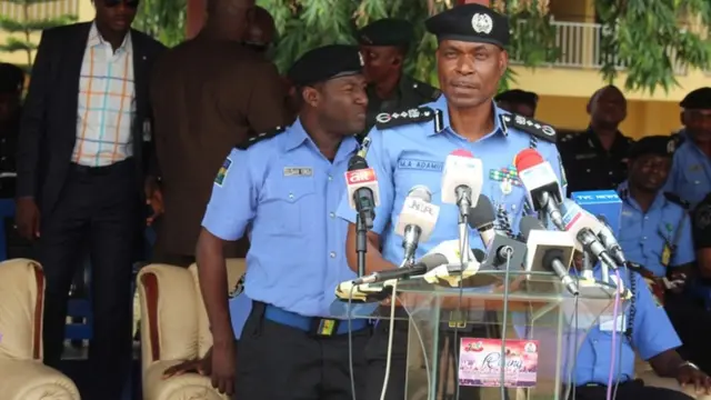 IG of police dye tok to im officers for Lagos state.