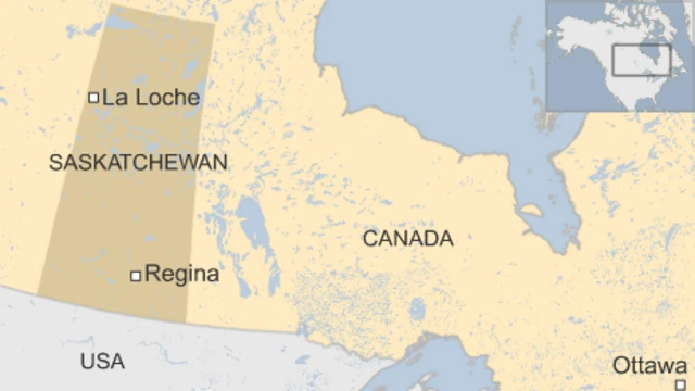 カナダ・ラロシュの位置