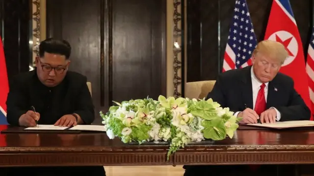 کېم او ټرمپ