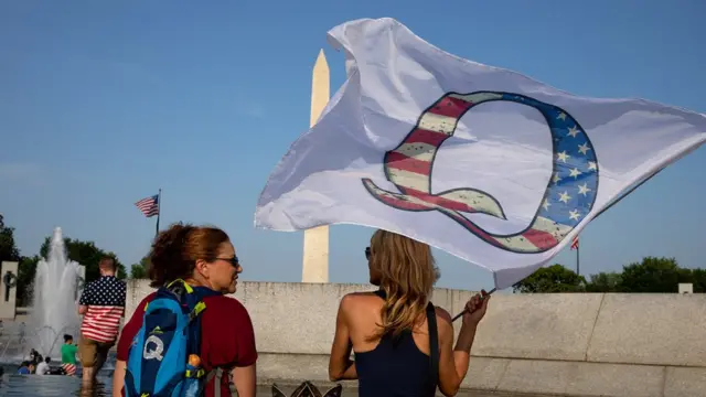 Seguidores de QAnon en Washington DC