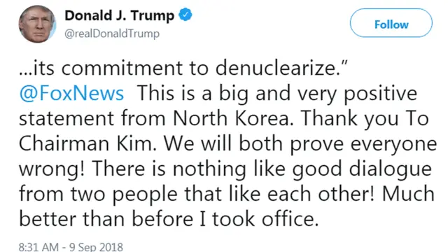 ترامپ و کیم