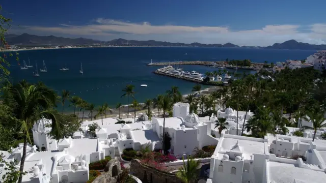 Zona turística de Manzanillo.