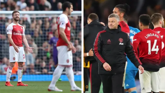 Ikọ Arsenal ati Man U