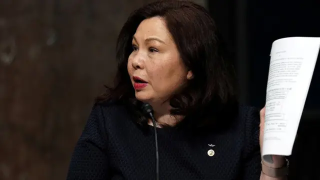 谭美·达克沃斯（Tammy Duckworth）在国会出席听证会（6/5/2020）