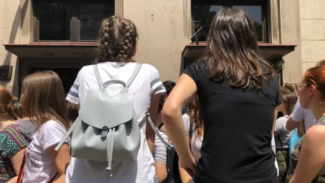 протест Прва гимназија