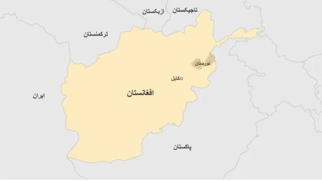 نقشه نورستان