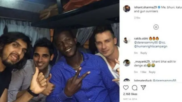 இஷாந்த் சர்மாவின் பதிவு