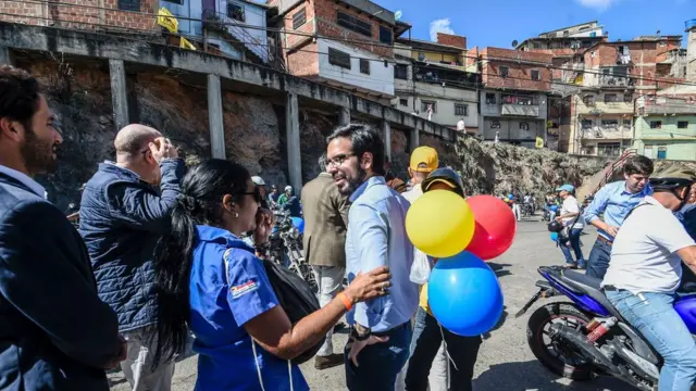 Miguel Pizarro en Petare