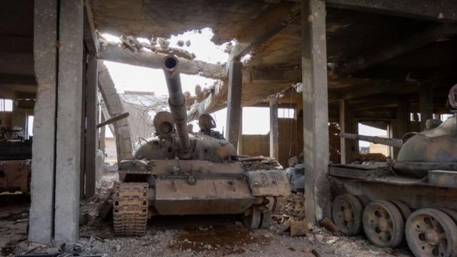 танк в Сирии