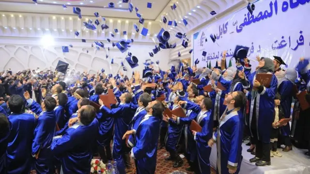 این دانشگاه صدها دانشجو در کابل دارد