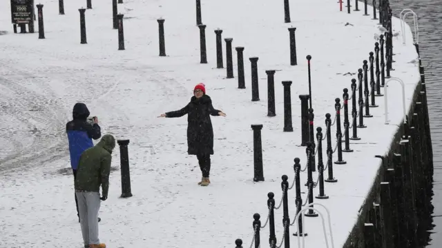 Inggris,salju, cuaca