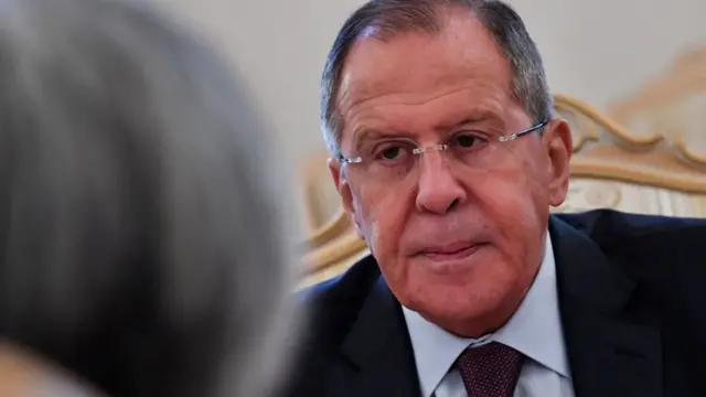 Sergei Lavrov, ministro de Exteriores ruso.