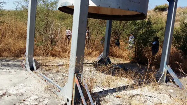 Chimenea abandonada.