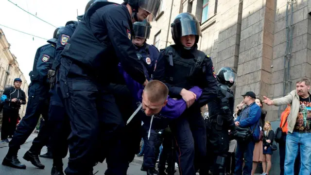 Задержание активиста