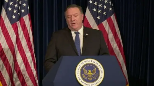 وزیر خارجه آمریکا از ایجاد کانال مالی اتحادیه اروپا با ایران انتقاد کرده