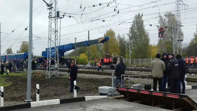 На месте аварии