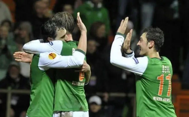 Mesut Özil 2009'da Werder Bremen formasıyla