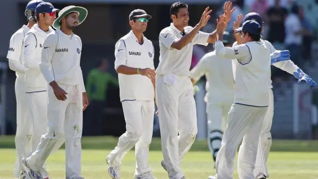 2007-ல் பாக்சிங் டே டெஸ்ட் போட்டியில் கும்ப்ளே தலைமையிலான இந்திய அணி