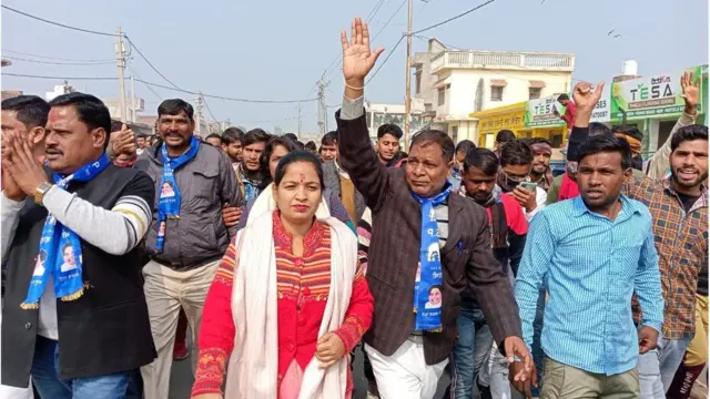 बहुजन समाज पार्टी नेताओं का कहना है कि वो बिना शोर-शराबे के अपना प्रचार कर रहे हैं