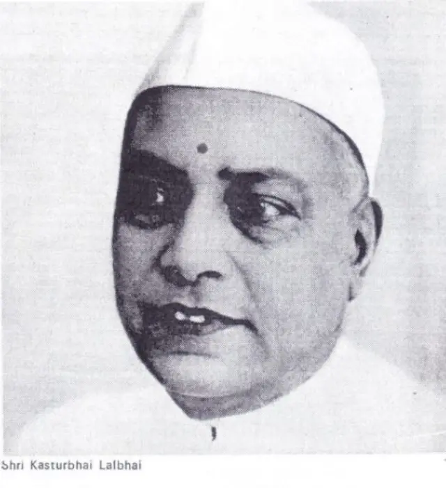 કસ્તુરભાઈ લાલભાઈની તસવીર