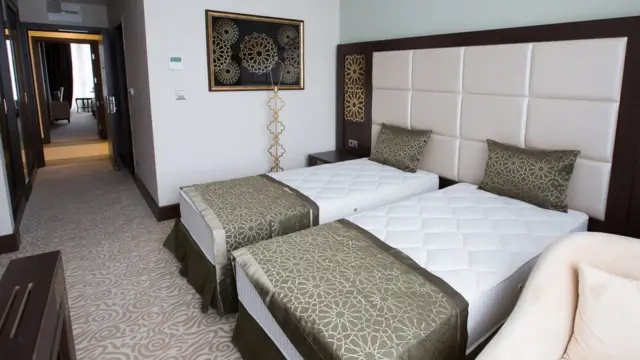 Интерьер отеля в Грозном, где будет жить сборная Египта