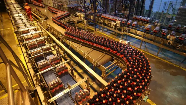 Завод Coca-Cola в районе Санкт-Петеорбурга