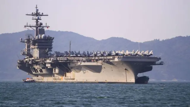 USS Carl Vinson, Vietnam