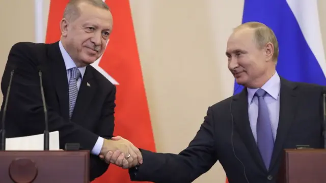 Ердоган та Путін