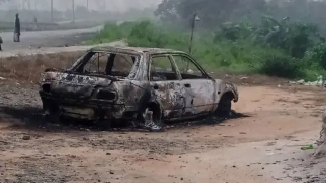 Ụgbọala a gbara ọkụ