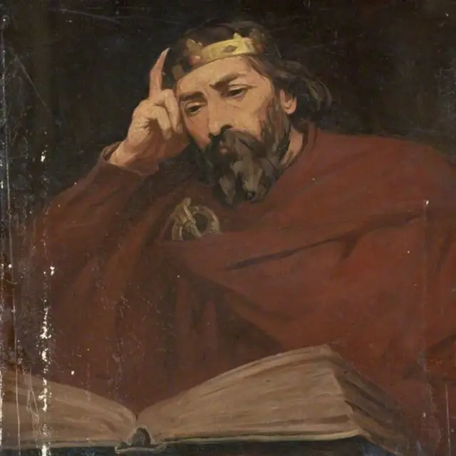 Хивел Добрый, картина Хью Уильямса