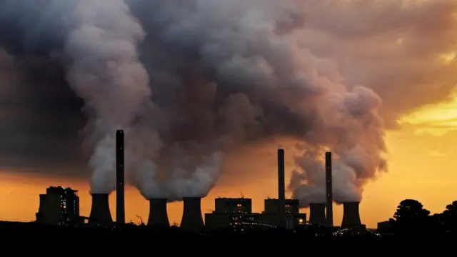 Coal-fired power plant in Australia