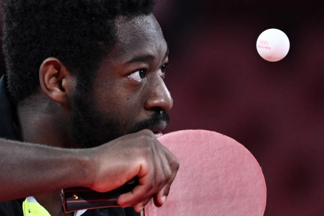 Le pongiste sénégalais Ibrahima Diaw aux Jeux olympiques au Japon - samedi 24 juillet 2021