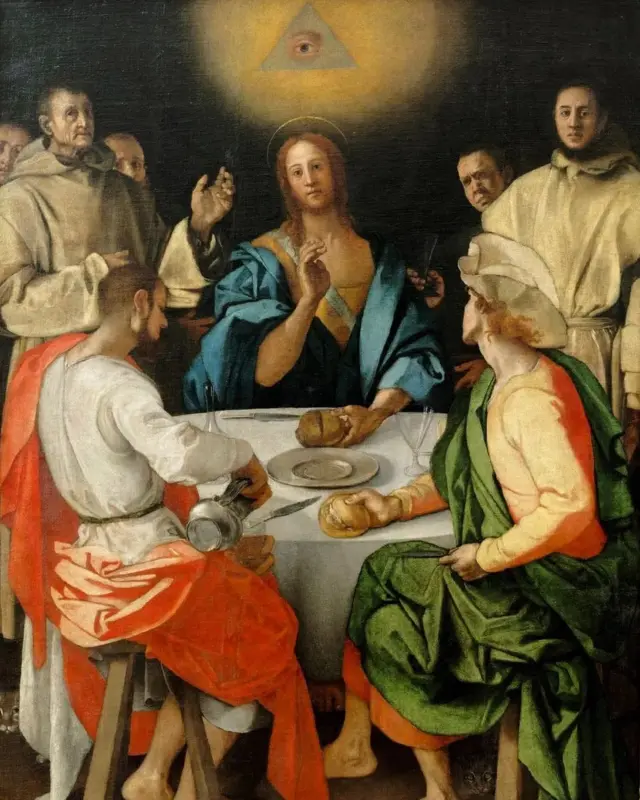 Mchoro wa Pontarmos unashirikisha Jicho lenye maana ya siri