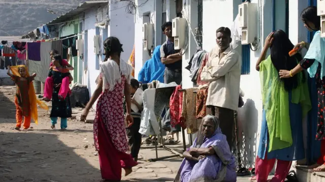 મુસ્લિમ વસાહતની તસવીર