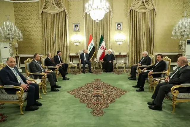 برهم صالح در ایران