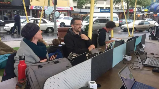 مكتب خارجي بمدينة نيو بلايموث في نيوزيلندا