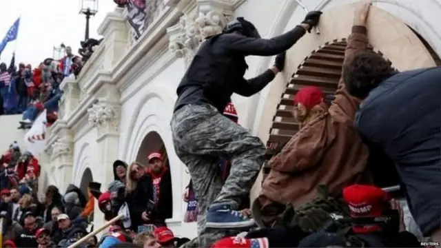 कैपिटल हिल में हिंसा