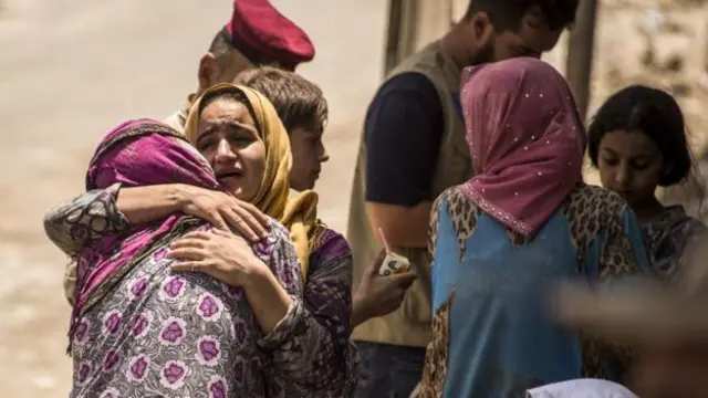 2014-жылдан бери шаардын тургундары «ИМ» тобунун катуу кысымы алдында жашап келди.