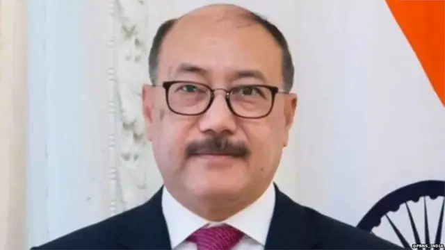 भारतीय विदेश सचिव हर्षवर्धन श्रृंगला