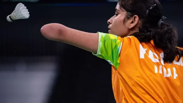 மாற்றுத்திறனாளி பெண் வீராங்கனை