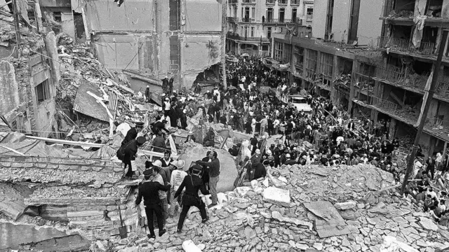 بمبگذاری مرکز یهودیان آمیا در آرژانتین