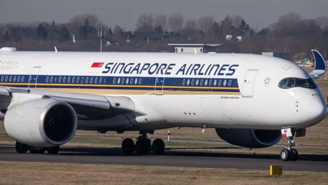 طائرة إيرباص للخطوط الجوية السنغافورية