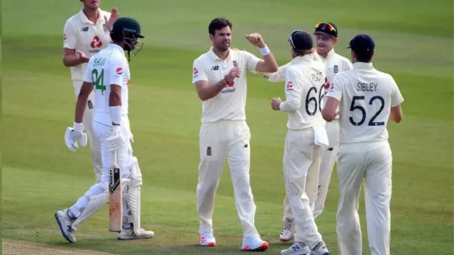 شان اینڈرسن انگلینڈ، پاکستان