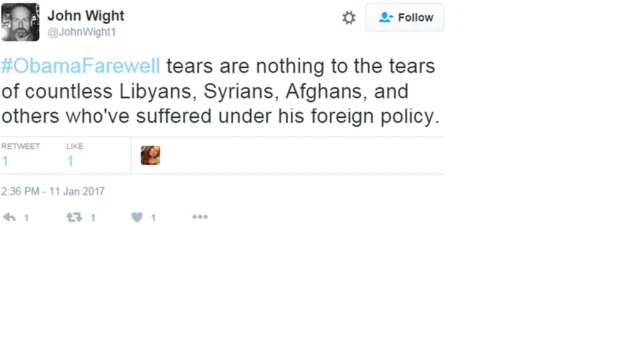 جان وِٹ کی ٹویٹ