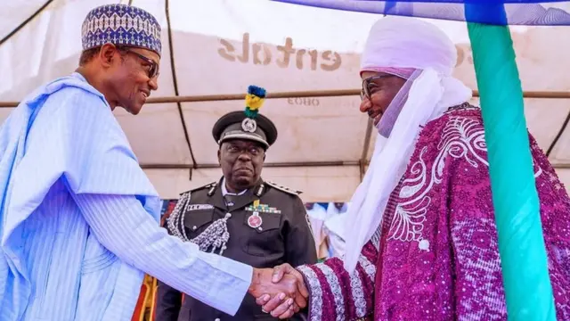 Emir Sanusi and President Muhammadu Buhari
