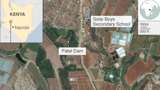 Map ibi ti iṣẹlẹ naa ti ṣẹlẹ